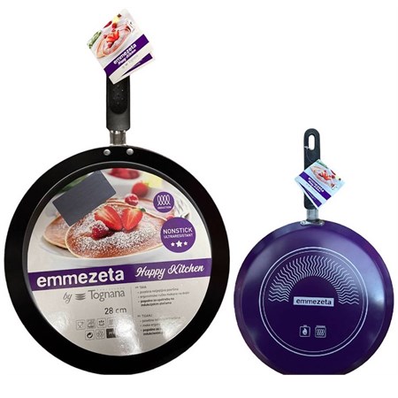 crepiera cm 28 happy kitchen porpora