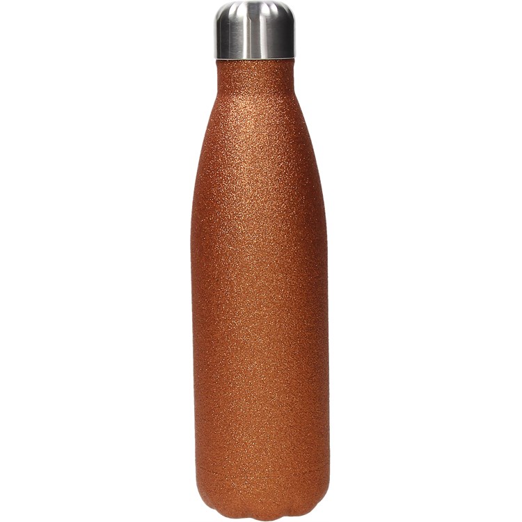 Borraccia Glitter Fashion Style Arancione