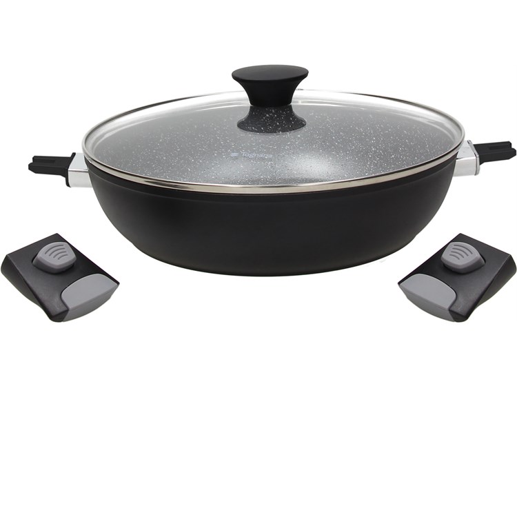 Tegame Con Coperchio Cm 28 Space Saving