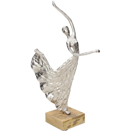 statua di donna simphony cm 39 h