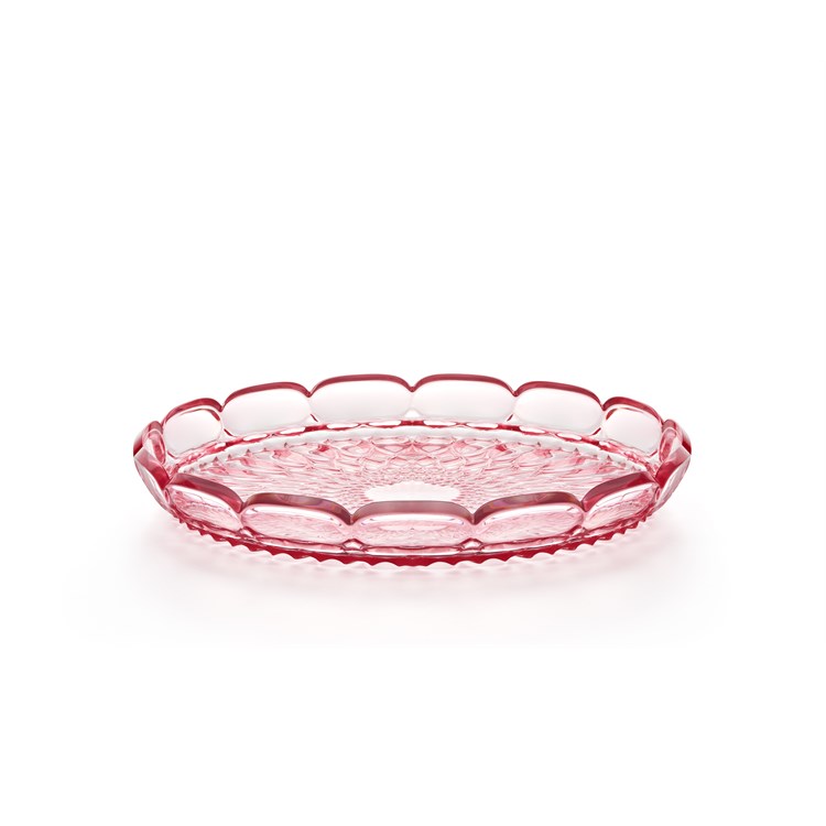 Vassoio Tondo Piccolo Vanity Rosa Flamingo