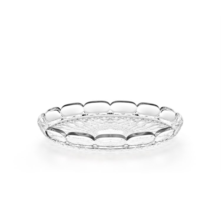 Vassoio Tondo Piccolo Vanity Trasparente