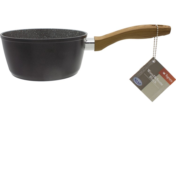 Casseruola Manico Lungo Cm 16 Per Induzione Wood