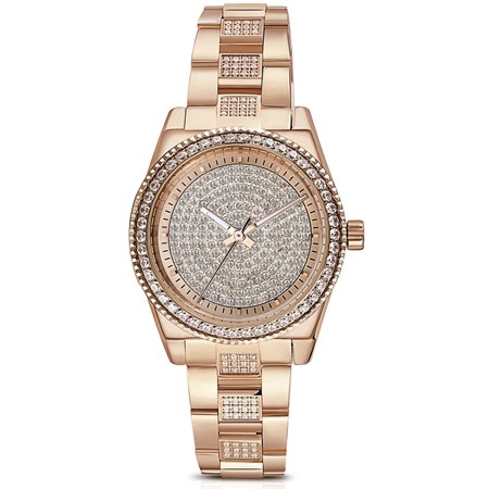 orologio deco in acciaio e pvd oro rosa