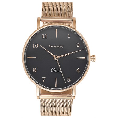 orologio victoria oro rosa e nero