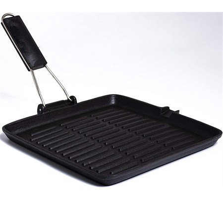 bistecchiera cm 28 x 28 in ghisa