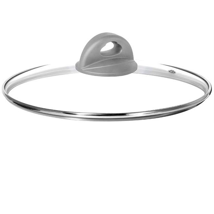 Coperchio In Vetro Titanium Cm 18
