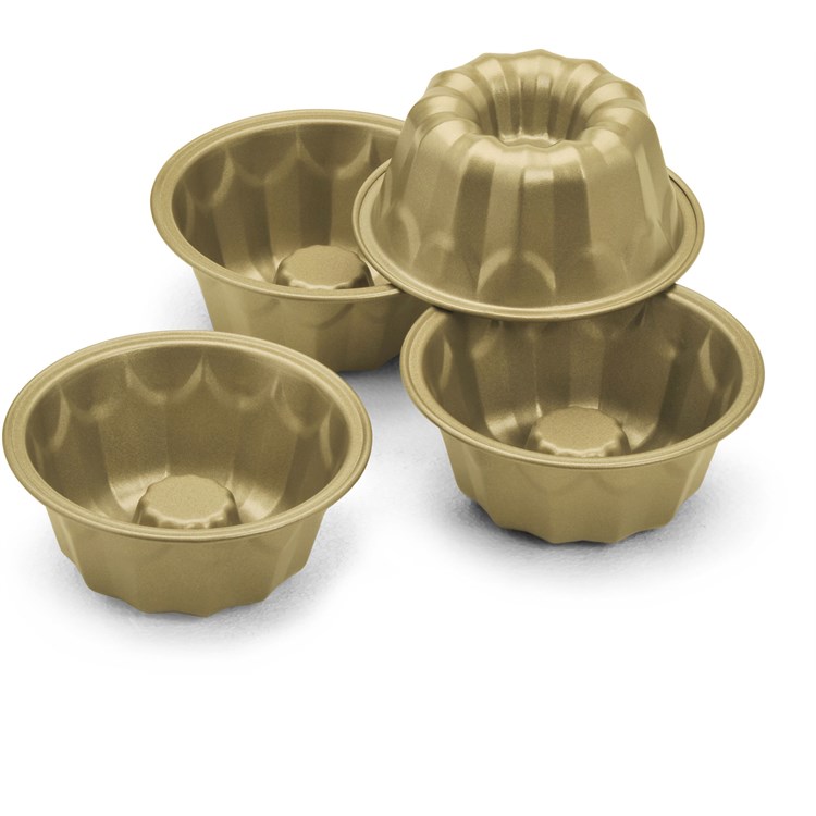 Set 4 Stampi Budino 10 cm