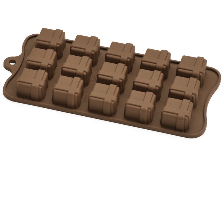 Stampo 15 Regali in Silicone per Cioccolatini o Ghiaccio