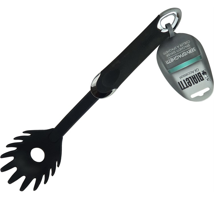 Servispaghetti In Nylon Nero