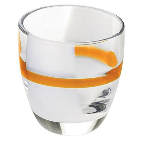 Set 6 Bicchierini Liquore Table Art Arancio in Tavola