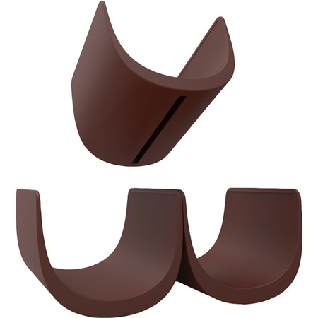 Noè il Portabottiglie Rosso in Tavola