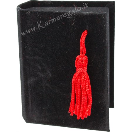 Libro Laurea Portaconfetti Nero in Boutique