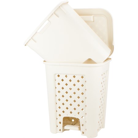 Pattumiera a pedale Arianna angora in Casa