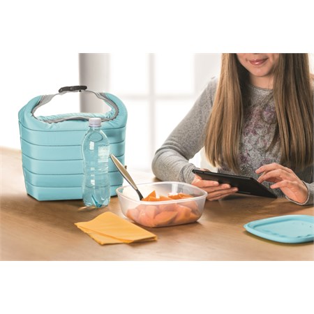 Borsa termica Handy Argilla con contenitore in Casa