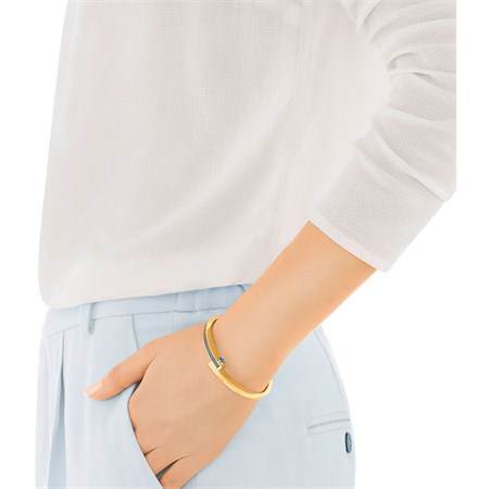 Bracciale Rigido Get Narrow Azzurro in Boutique