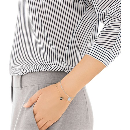 Set di Bracciali Crystal Wishes Evil Eye in Boutique