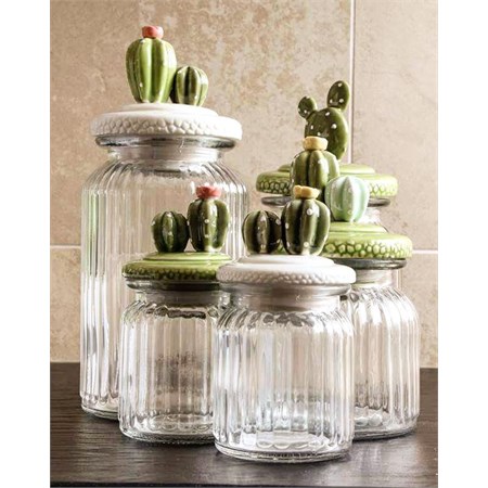 Barattolo Grande Cactus in Cucina