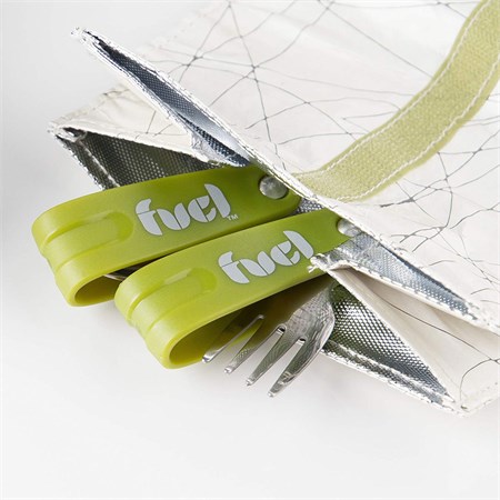 Set 2 posate pieghevoli verde in Casa