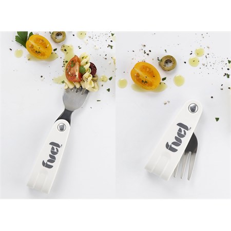 Set 2 posate pieghevoli grigio ghiaccio in Casa