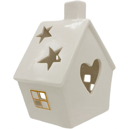 Casetta In Ceramica Con Led in Casa