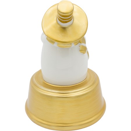 Carillon Pupazzo di Neve Con Flauto in Casa