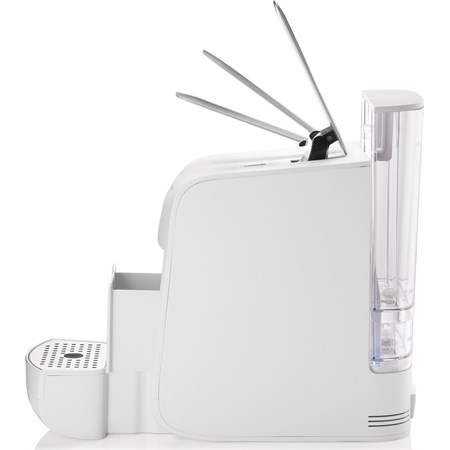 Nuova Macchina Bianca Per Caffe Espresso Infusi Bevande Guzzini Hausbrandt in Cucina