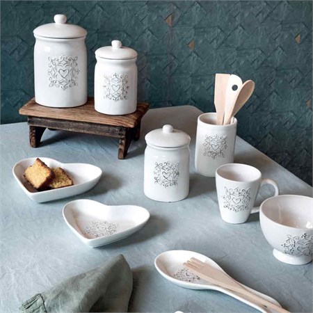 Ciotola cm 18 Cuore Christmas Stube in Casa