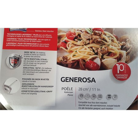 Padella Generosa cm 28 in Cucina