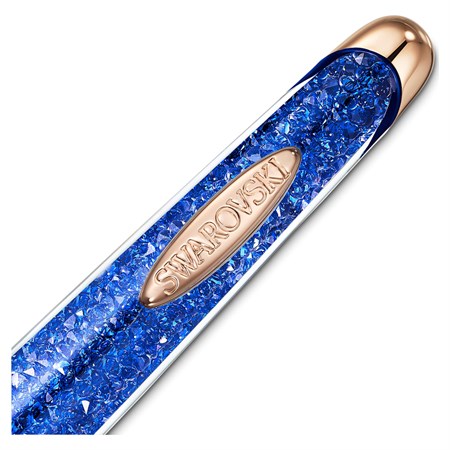Penna a Sfera Crystalline Nova Azzurro e Oro Rosa in Boutique
