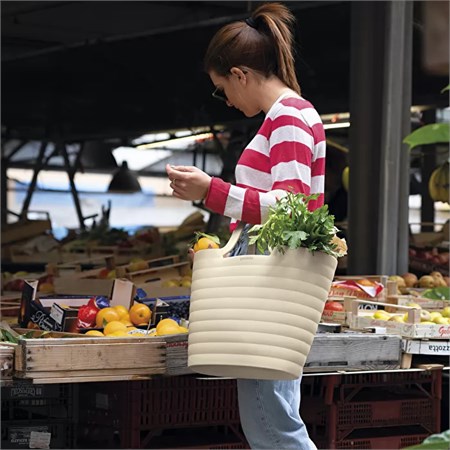 Borsa Ecobag On The Go Argilla in Casa