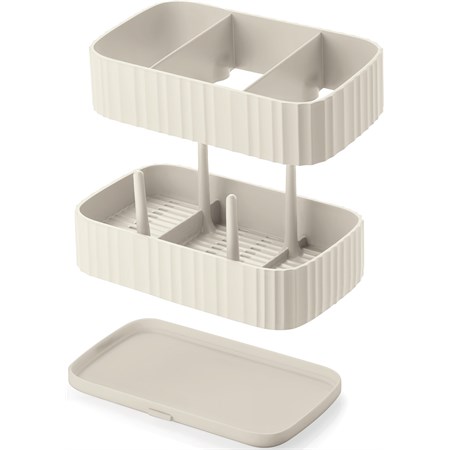 Organizzatore Da Lavello Tidy E Safe Bianco Latte  in Cucina