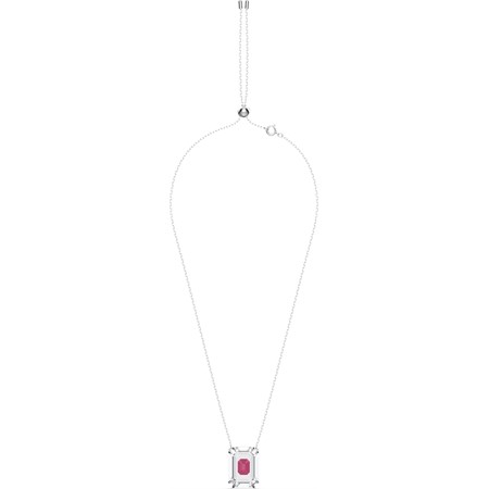 Collana Chroma Rosa Placcato Rodio in Boutique