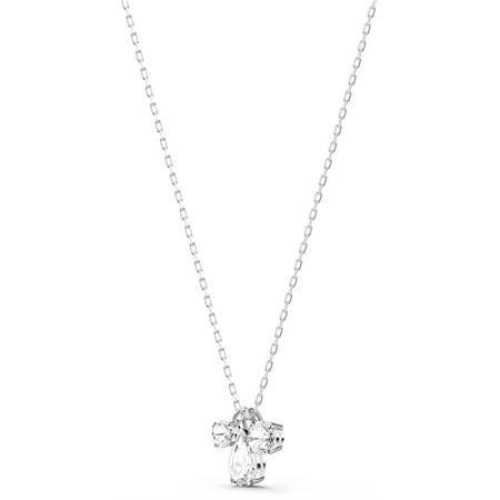 Pendente Attract Cluster Bianco Placcato Rodio in Boutique