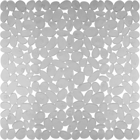 Tappeto Antiscivolo Doccia Grigio in Casa