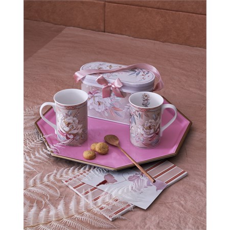 Confezione di 2 Mug Peonia in Tavola