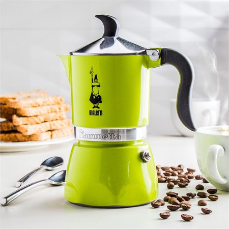 Fiammetta 3 Tazze Verde Fluo in Cucina