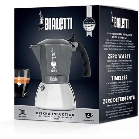 Brikka Per Induzione Tazze 4 in Cucina