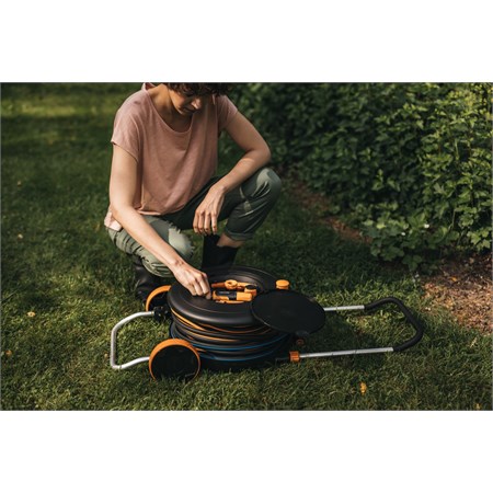 Carrello Avvolgitubo M Con Tubo  in Casa