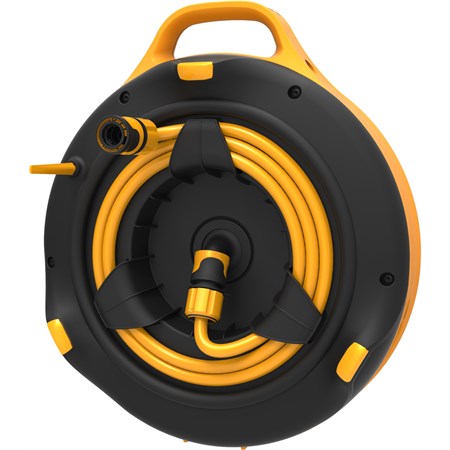 Kit Avvolgitubo con 15 Mt di Tubo S e Supporto Parete in Casa