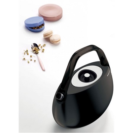 Jacqueline Bollitore Elettronico Colore Nero Finitura Opaco in Cucina