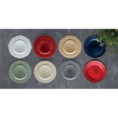 Ruby Sottopiatto Grigio in Tavola