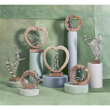 Statua Di Donna Simphony Cm 33 H in Casa