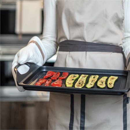 Guanto Forno Natural Style Bianco Latte in Cucina