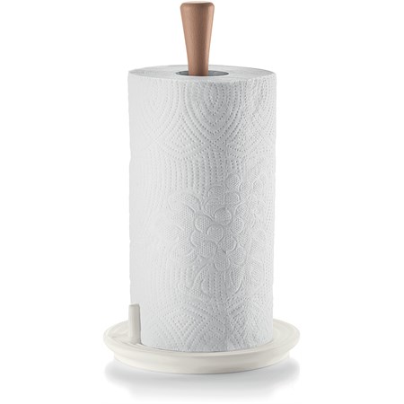 Portarotolo RolleTear Tierra Bianco Latte in Tavola