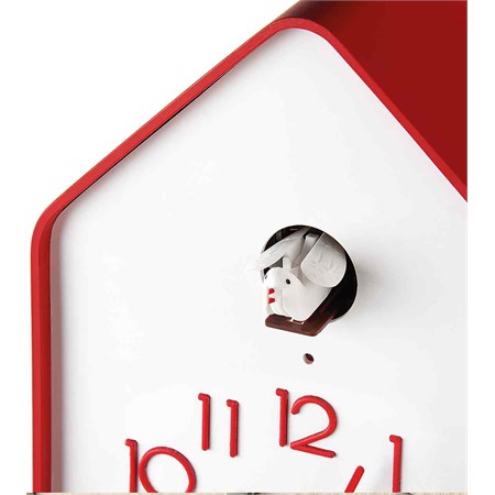 QQ-UP Orologio Con Pendolo Rosso in Casa