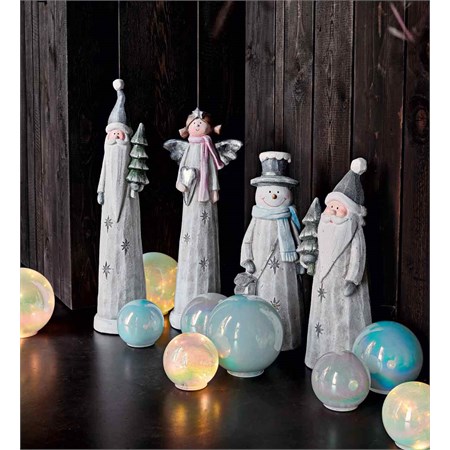 Frozen Sfera Decorativa Media Led Cm 14 in Casa