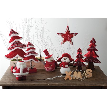 Albero Scozzese Altezza Cm 42 in Casa