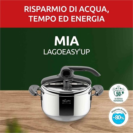 Pentola A Pressione Mia LagoEasy'up Lt. 3,5 in Cucina