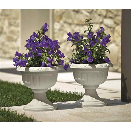 Fioriera Azem Cm 35 Beige Puntinato in Casa